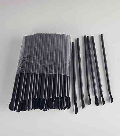 Трубочка d5,8-21 см "Лопатка" чорна (Лч 50*100) (100 шт.) Харків