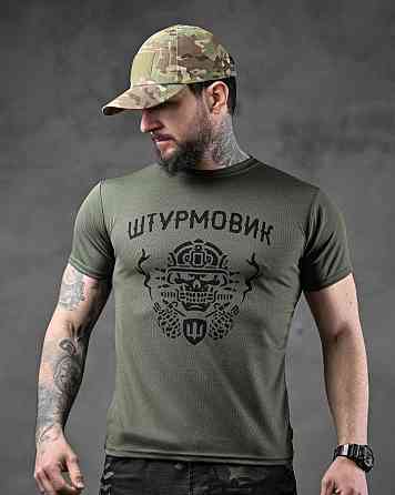 Тактична потовідвідна футболка штурмовик ВТ6836 Одеса