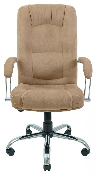 Офісне Крісло Керівника Richman Alberto Misti Cream Хром М3 MultiBlock Бежевий Київ - фото 2