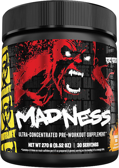 Предтренировочный комплекс Mutant Madness 270 g (Orange Rush) Луцк - изображение 1