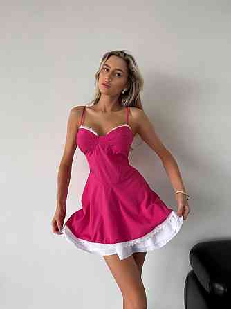 Жіноча стильна приваблива міні сукня бенгалін Одеса