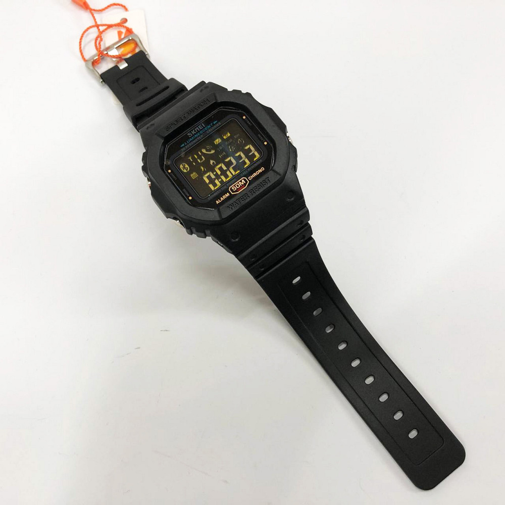 Водонепроникні годинники 50 м SKMEI 1629BK, Армійські годинники протиударні армійські скмей LE-37 Львів - фото 8