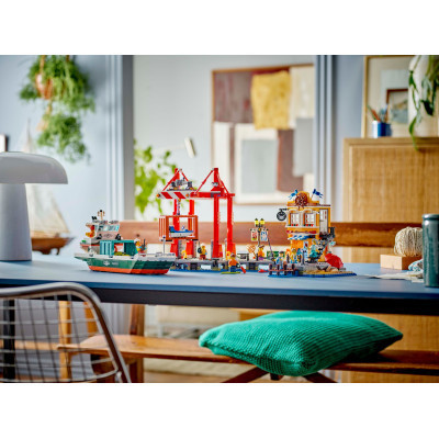 Конструктор LEGO City Морская гавань с грузовым судном (60422) Винница - изображение 7