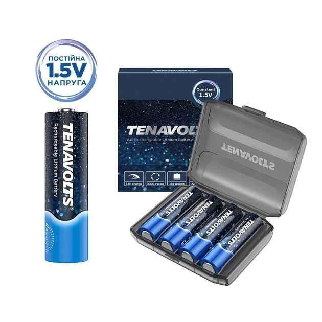 Акумулятор літієвий TENAVOLTS Litium AA 1850 mAh 1.5V box Рівне - фото 1