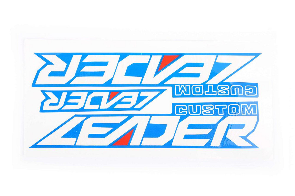 Наклейки (набор) Хонда LEADER CUSTOM (20х4см, 3шт) (#1228) Мукачево - изображение 1