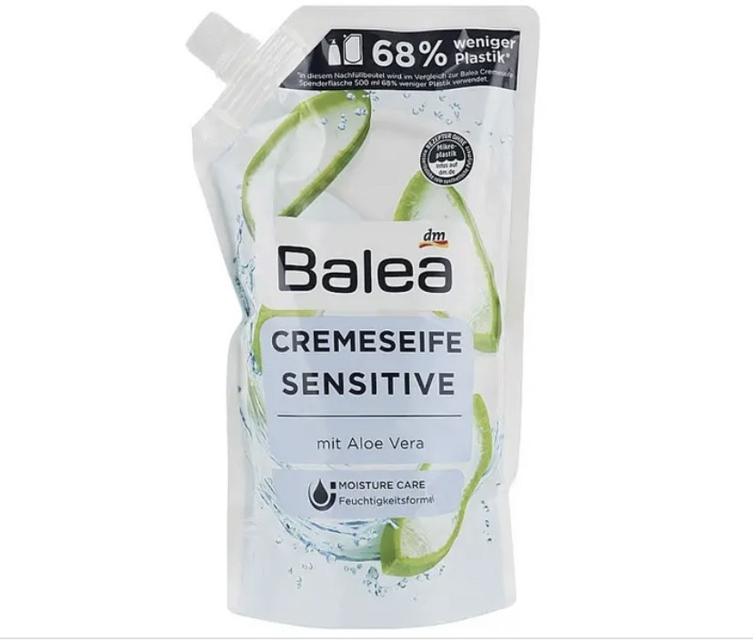 Крем-мило Balea Sensitive рідке, запаска 500 мл Виноградів - фото 2