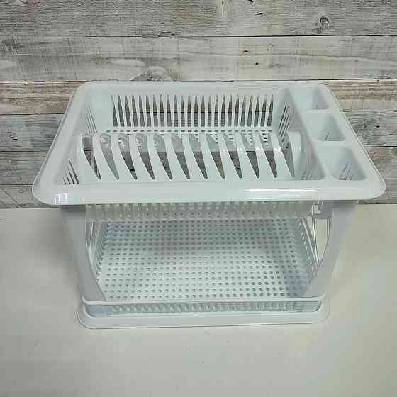 Сушка для посуду 2х-ярусна Elif біла Харків