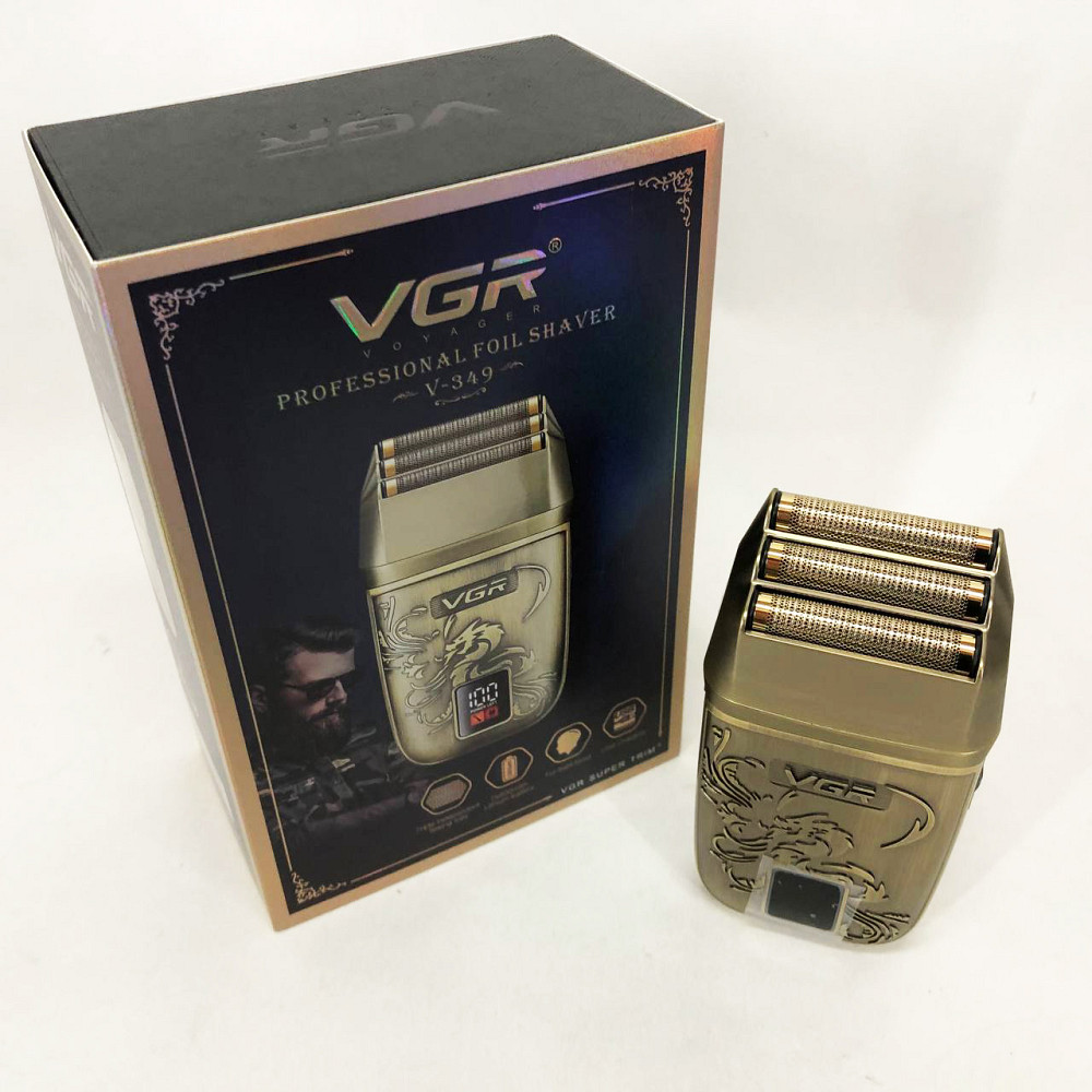 Акумуляторна бритва для гоління голови VGR, Портативна електробритва для бороди, Портативна бритва KO-77 Львів - фото 6