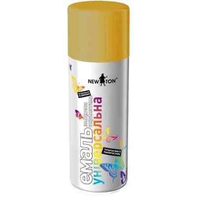 Аерозольна фарба для автомобіля New Ton універсальна церковне золото, аер. 400 мл (000008010) Вінниця