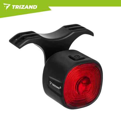 Задній велосипедний ліхтар USB червоний 6 режимів Trizand (27562) Нововолинськ