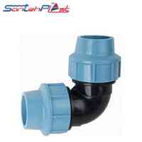 Колено зажимное для пет трубы сантехпласт ∅ 25 Харків