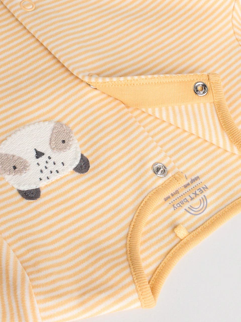 Набор комбинезонов детских Baby Footless Character Sleepsuits 3 штуки (9-12 месяцев) Киев - изображение 9