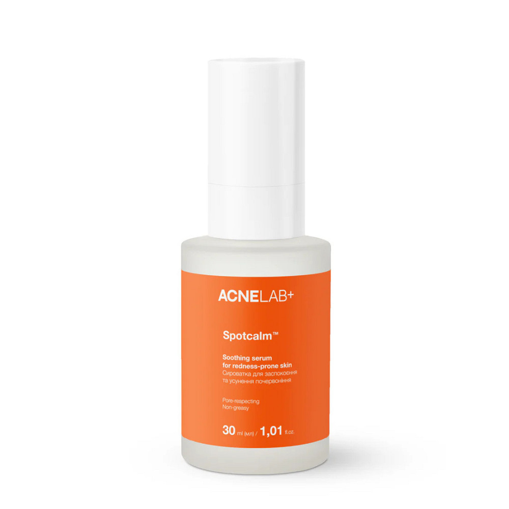 Сыворотка для успокоения и устранения покраснений Spotcalm Soothing serum for redness-prone skin ACNELAB+ 30 мл Киев - изображение 8