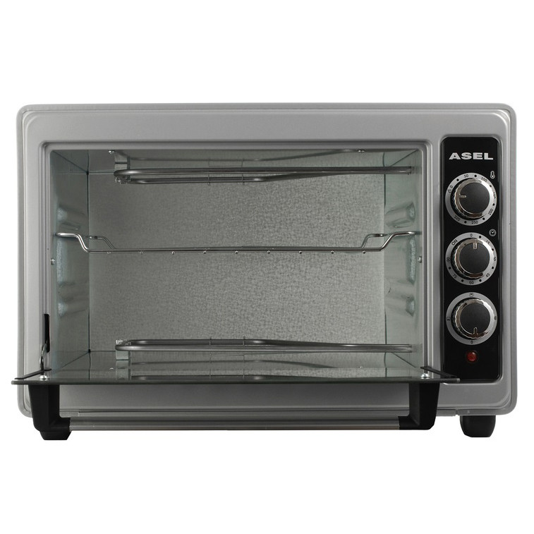 Духовка електрична настільна для дачі ASEL AF-33-23 1300 Вт 33 Л, Електродуховка духовка настільна KQ-49 Івано-Франківськ - фото 5