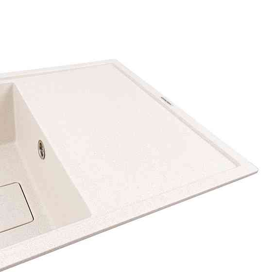 VALESO Гранітна мийка VALESO GALANS 7850 матова Біла в крапку Киев