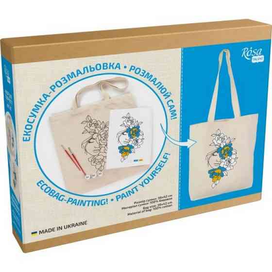 Набор для творчества экосумка-раскраска 