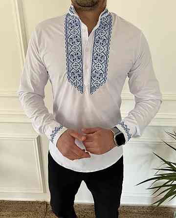 Сорочка вишиванка чоловіча Білий 2XL Харків