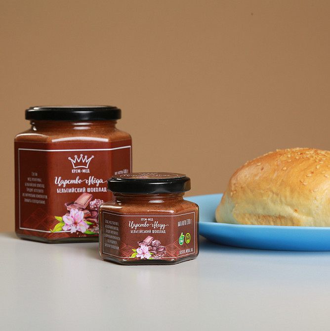 Шоколадний крем мед Взбитий шоколадний мед 130 грамів Одеса - фото 7