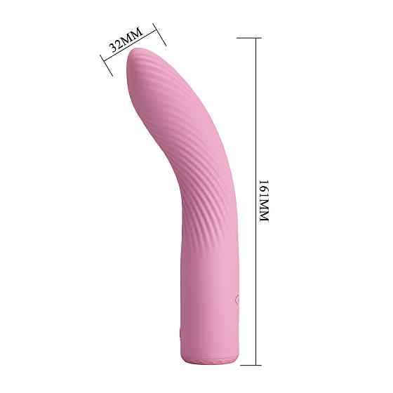 Вибратор для точки G PRETTY LOVE Kissell розовый, 16.1 х 3.2 см Sex Aura Киев