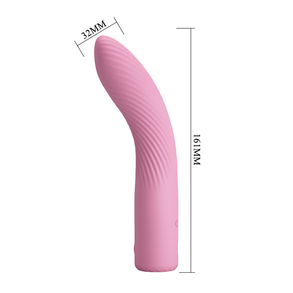 Вибратор для точки G PRETTY LOVE Kissell розовый, 16.1 х 3.2 см Sex Aura Киев - изображение 6