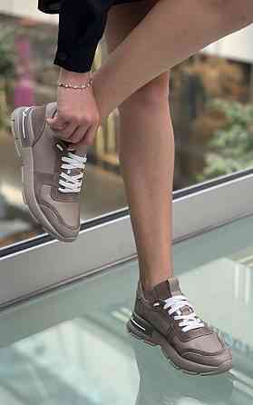 EMELI Кросівки жіночі EMELI 821/50 капучіно (весна-осінь, шкіра+замша натуральна) (5007) лише 3 Коломия