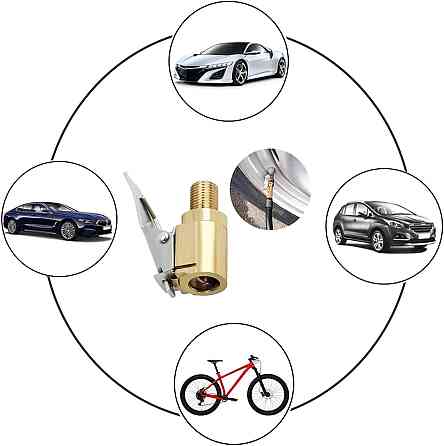 Швидкоз'ємний клапан для компресора 8 мм для шин Київ