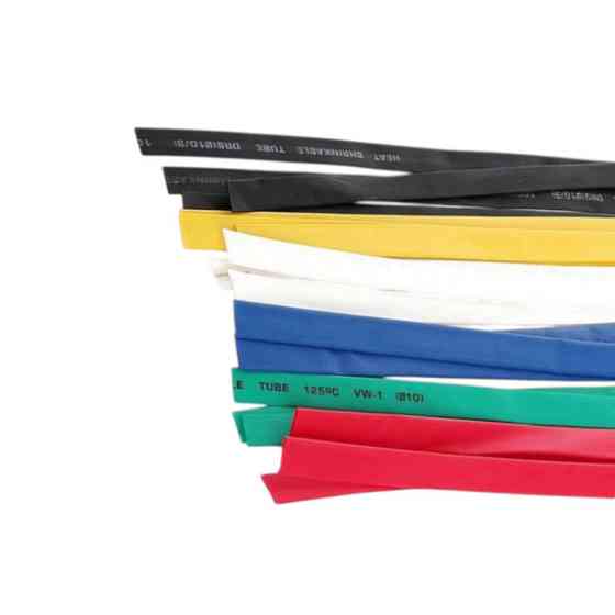 Кембрик термоусадочный 100см, d=12 АССОРТИ упак 20шт Мукачево