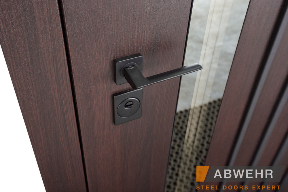 Двери уличные, модель 537 AVENUE Венге/Белый ТЕРМОРАЗРЫВ 3 контура уплотнения 860 Киев - изображение 6