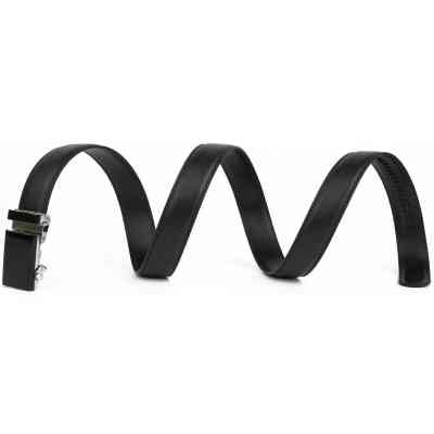 Ремень Vintage Мужской тонкий Черный (20312) Винница