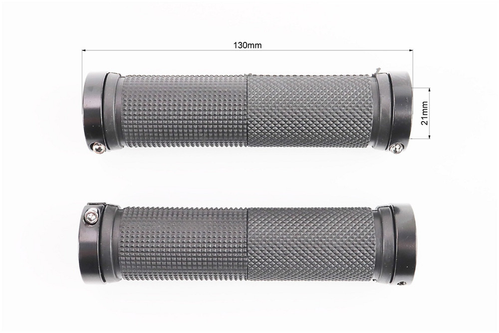 Ручки керма 130мм з затискачем Lock-On з двох сторін, чорні FL-426 Киев - изображение 2