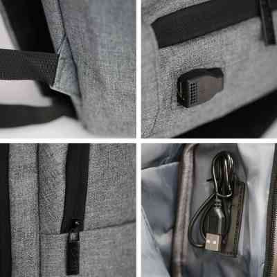 Рюкзак туристический NikiBo Sleek 15л сірий (30010805-07) Винница