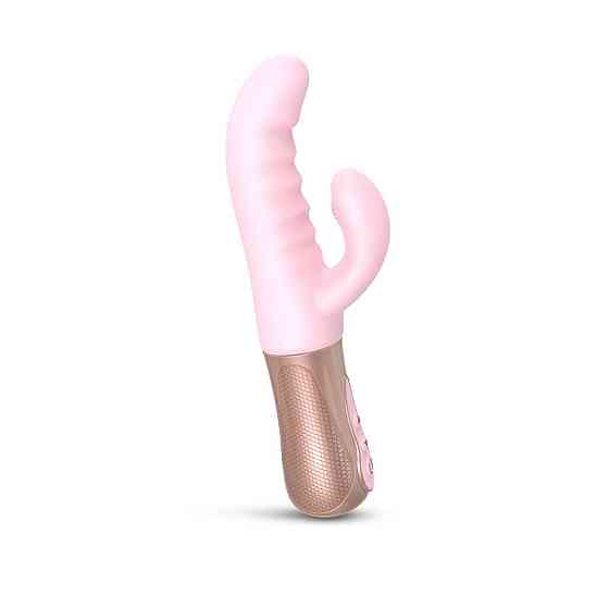 Подвійний пульсатор-кролик Love To Love SASSY BUNNY - BABY PINK Sex Aura Київ