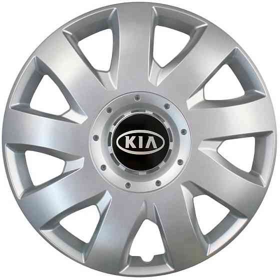 Автомобильные модельные колпаки R15 Kia 311 4шт, SJS, серебряные Киев