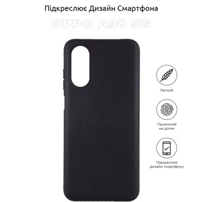 Чохол до мобільного телефона BeCover Oppo A98 5G Black (710159) Вінниця - фото 4