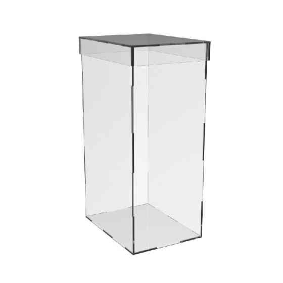 Коробка акриловая EKOSTAR 100х70х185 с крышкой Киев