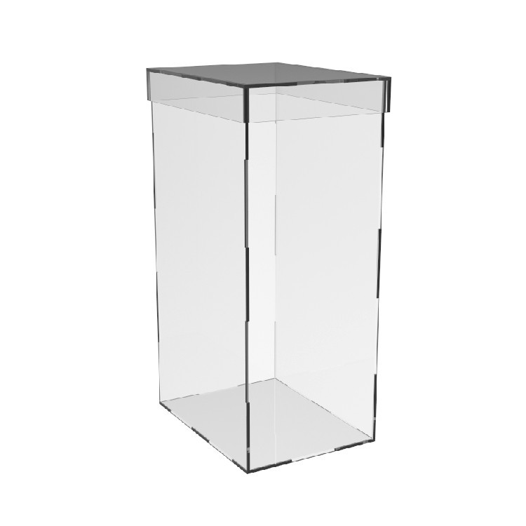 Коробка акриловая EKOSTAR 100х70х185 с крышкой Киев - изображение 2