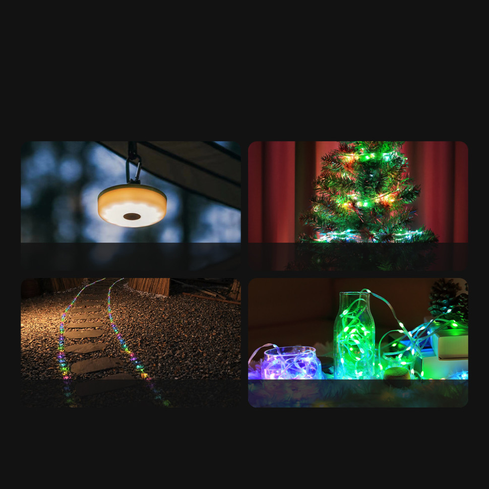 Кемпінговий ліхтар-гірлянда NexTool Milky Way - RGB (7 метрів) Київ - фото 7