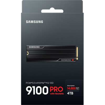 Накопичувач SSD M.2 2280 4TB 9100 PRO Heatsink Samsung (MZ-VAP4T0CW) Вінниця - фото 7
