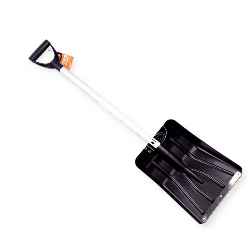 Лопата снігу 25 х 94см алюм. трубка з металу. губою для Мукачево - фото 1
