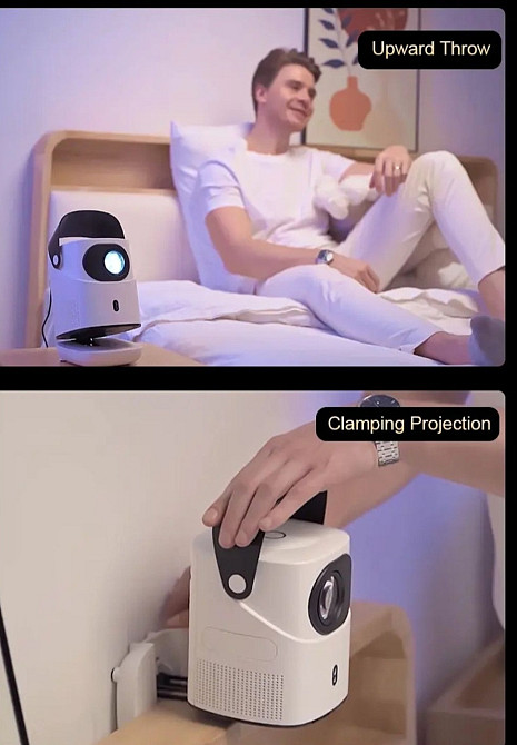 Проектор: TZ-2 HY 360 1080P Full HD , HDR+2/32Gb. Smart Android TV 2024. Харьков - изображение 8