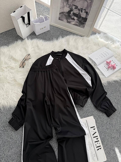 Жіночий прогулянковий костюм двійка: кофта і штани трикотаж Одеса - фото 5