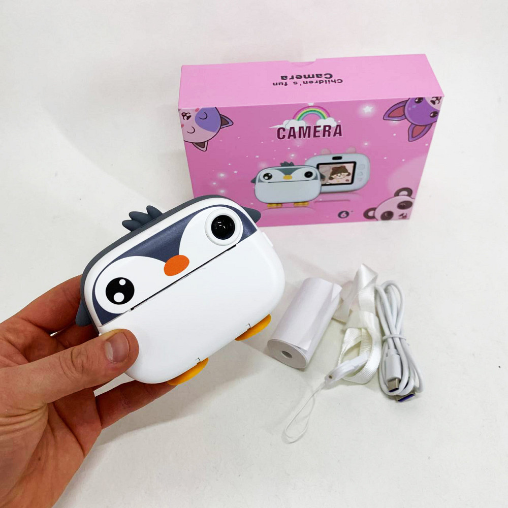 Детская фотокамера с термопечатью, Детский фотоапарат селфи с печатью фотографий, Мини-камера для детей DE-48 Львов - изображение 10