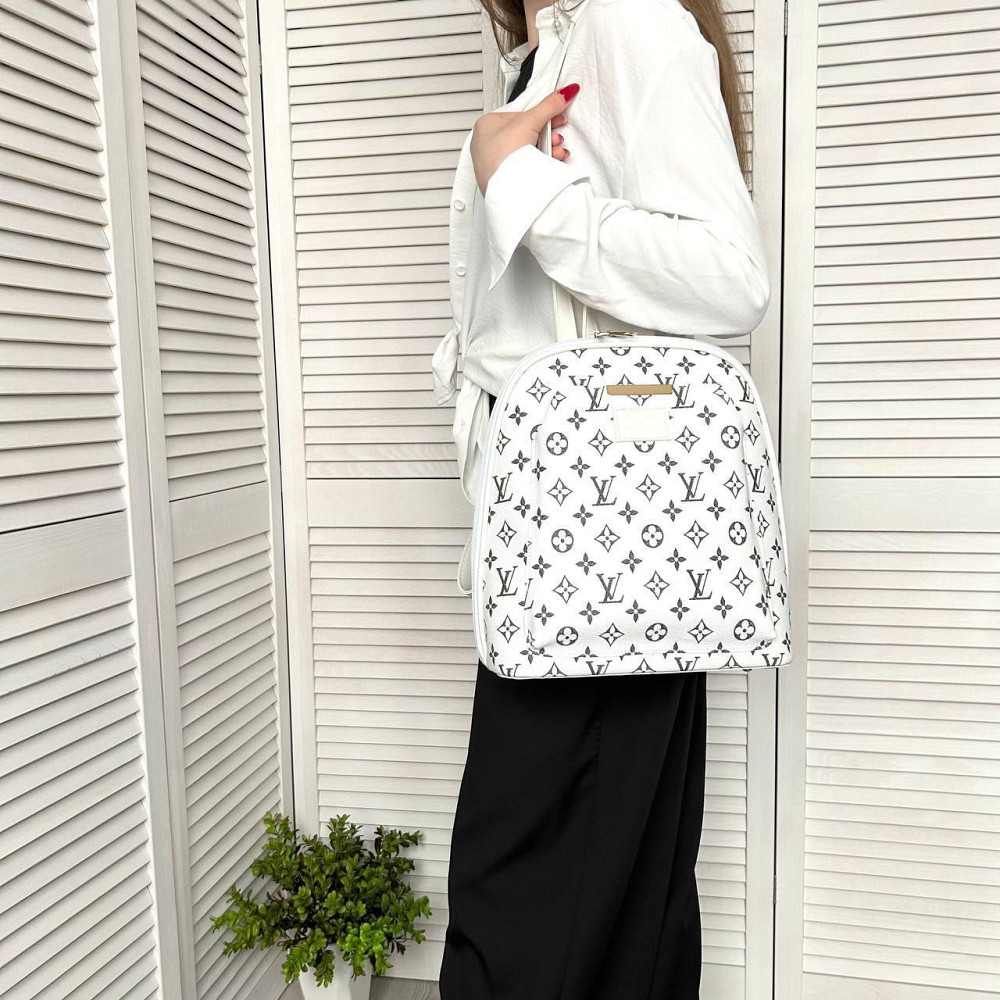 Брендовый женский рюкзак-сумка. Женский маленький брендовый рюкзак-сумка 707 Киев - изображение 7