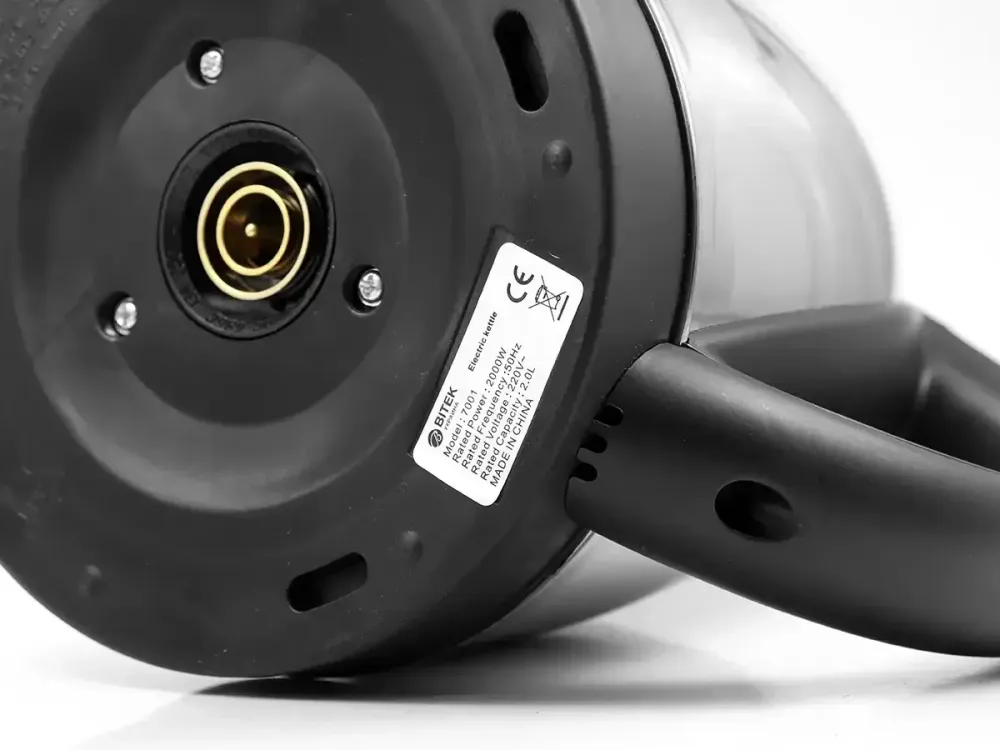 Чайник електричний з нержавіючої сталі 2,0л 2000Вт BITEK BT-7001 Одеса - фото 8