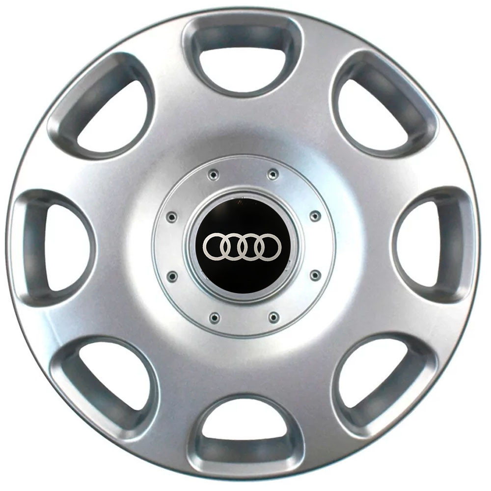 Автомобильные модельные колпаки R14 Audi 208 4шт, SJS, серебряные Киев - изображение 1
