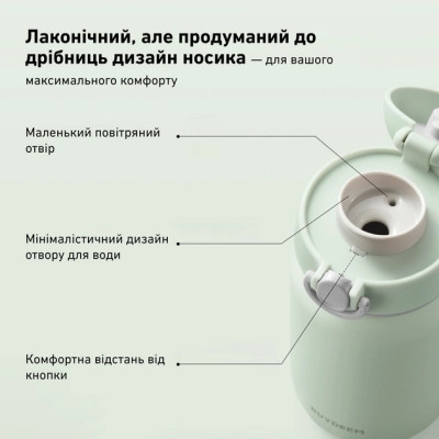 Термокружка Buydeem TAN200 Cozy Greenish (TAN200-CG) Винница - изображение 12