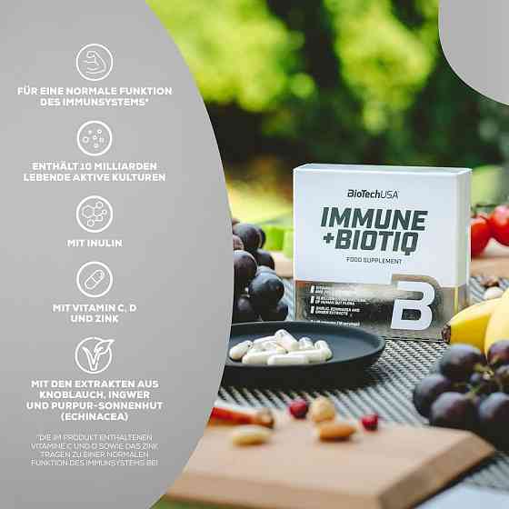 Комплекс вітамінів і мінералів Biotech Immune + Biotiq 18 + 18 caps Луцьк