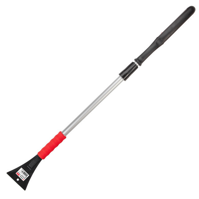 Щітка зі скребком, телескопічна, 99-139 см INTERTOOL AT-0119 Київ - фото 2