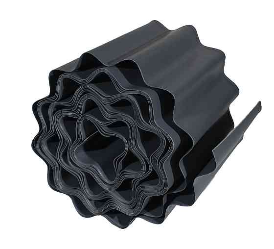 Бордюрна стрічка 15 см 9 метрів сіра посилена VARTCO (Польща) Дніпро