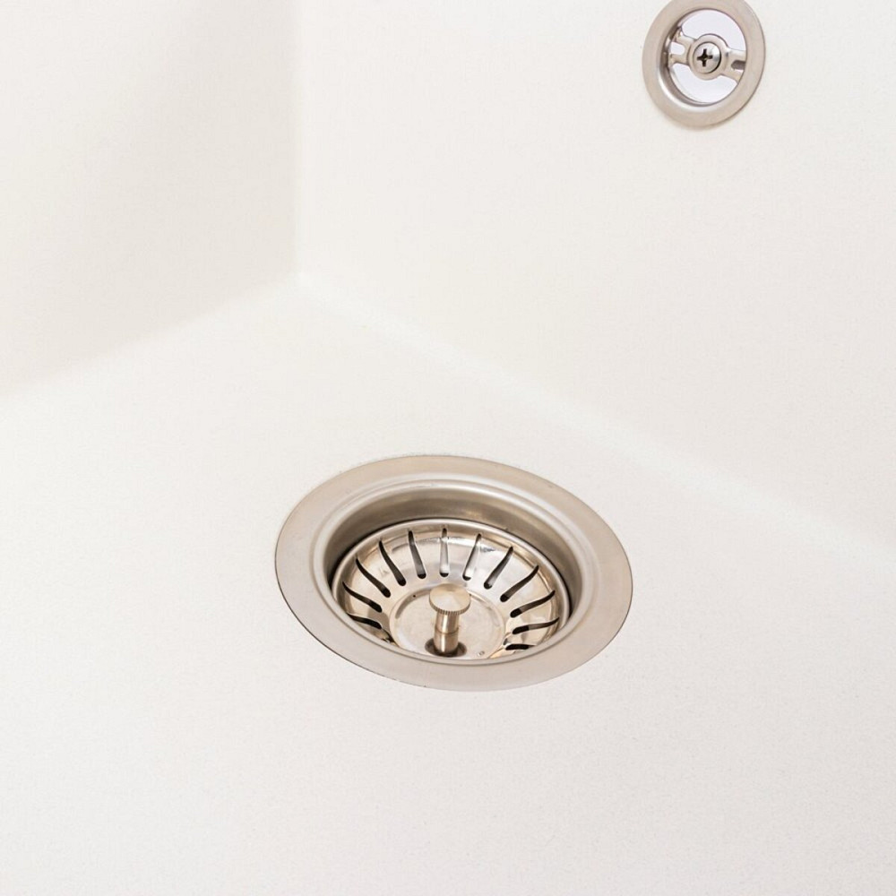 VALESO Гранітна мийка для кухні VALESO SOLID 7843 матова Білосніжна Коломыя - изображение 13